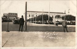View of Civic Center Postcard