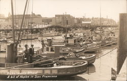 A Bit of Naples - Fisherman's Wharf Postcard