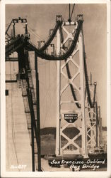 San Francisco-Oakland Bay Bridge California Postcard Postcard Postcard