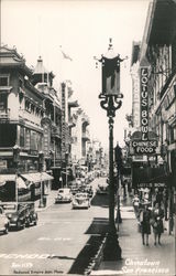 Street Scene, Chinatown Postcard