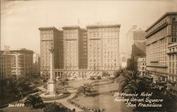 St. Francis Hotel, Facing Union Square San Francisco, CA Postcard Postcard Postcard