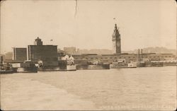 Water Front, Ferry Building Postcard