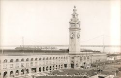 City's World Famous Ferry Building Postcard