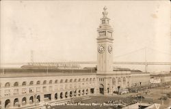 World Famous Ferry Building Postcard