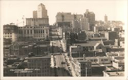 California Street Hill Postcard