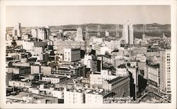 San Francisco and S.F. Bay Bridge Postcard