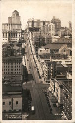 California Street San Francisco, CA Piggott Postcard Postcard Postcard