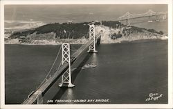 San Francisco-Oakland Bay Bridge Postcard