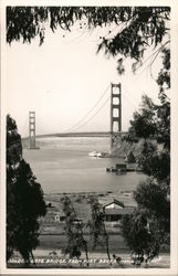 Golden Gate Bridge from Fort Baker-Marin Co. San Francisco, CA Piggott Postcard Postcard Postcard