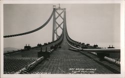 Bay Bridge Catwalk Postcard