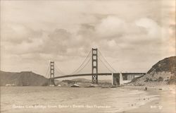 Golden Gate Bridge from Baker's Beach Postcard