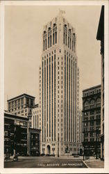 Shell Building Postcard