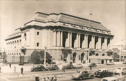 Veteran's Building, Civic Center Postcard