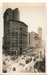 Kearney and Market Street Postcard