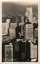 City Skyline, Looking North Postcard