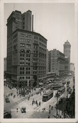 Kearney and Market Streets Postcard