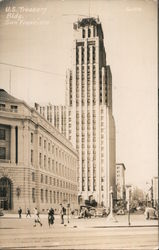 U.S. Treasury Building Postcard