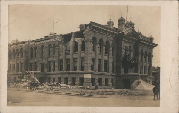 Ruins of Hall of Justice San Francisco California