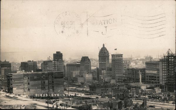 Birds-Eye View San Francisco California