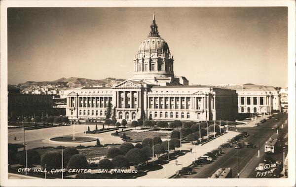 City Hall, Civic Center San Francisco California Piggott