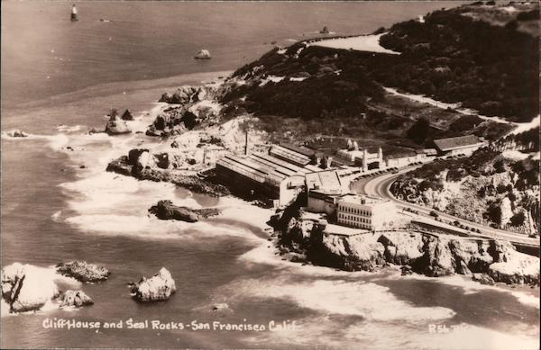 Cliff House and Seal Rocks San Francisco California