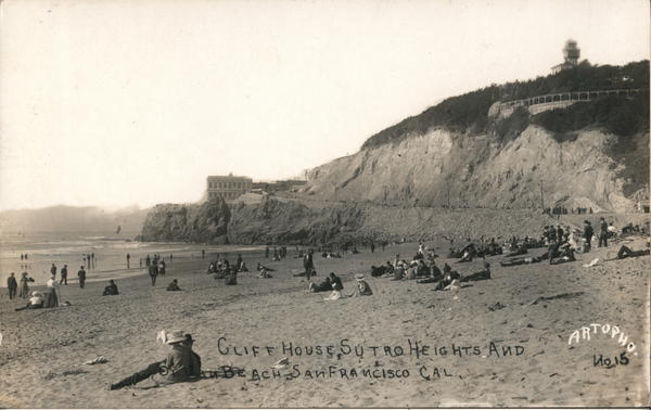 Cliff House, Sutro Heights, and Beach San Francisco California