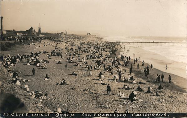 Cliff House Beach San Francisco California Weidner