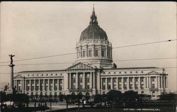 View of City Hall San Francisco California