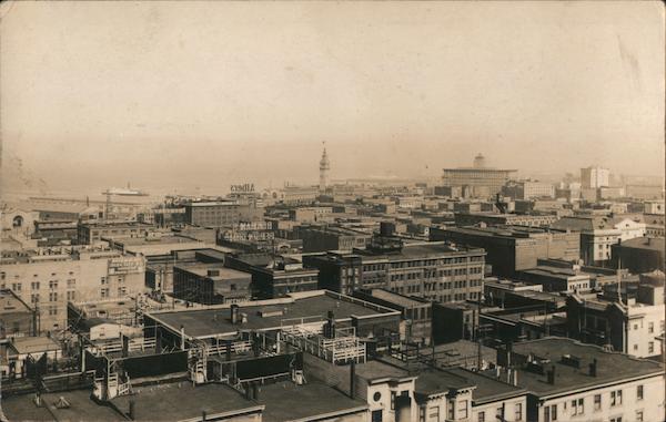 Panorama of City San Francisco California