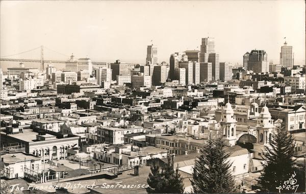 The Financial District San Francisco California Pictorial