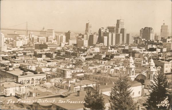 The Financial District San Francisco California Pictorial