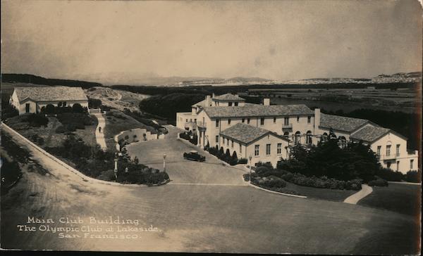 Main Club Building, The Olympic Club at Lakeside San Francisco California