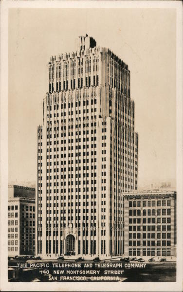 The Pacific Telephone and Telegraph Company San Francisco California