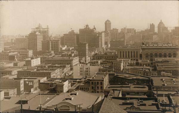 Panorama of City San Francisco California