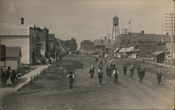 Parade Scene Elgin Minnesota