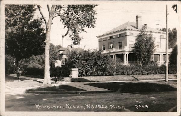 Residence Scene Waseca Minnesota