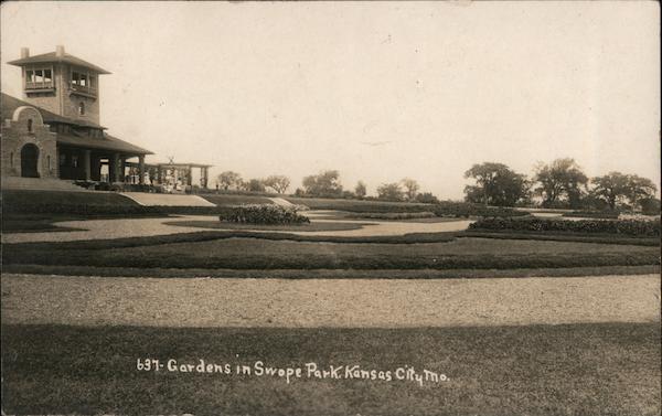 Gardens in Swope Park, Kansas City, Mo. Missouri