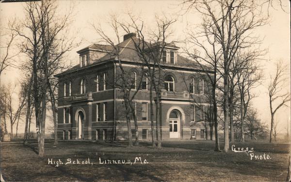 High School Linneus Missouri Gress Photo