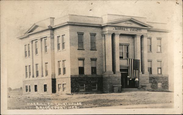 Morrill County Court House Bridgeport Nebraska