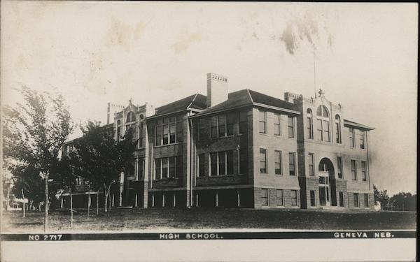 High School Geneva Nebraska