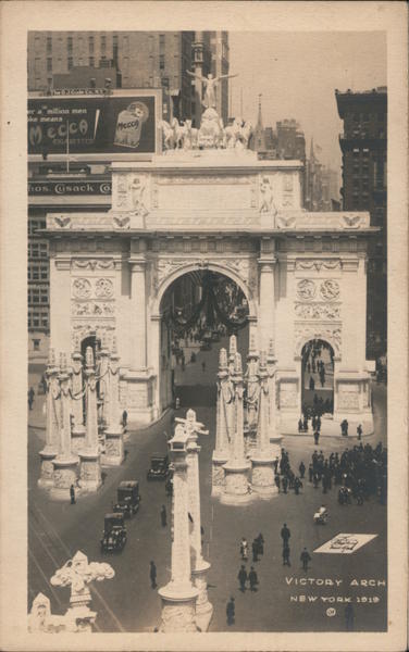 Victory Arch, 1919 New York City