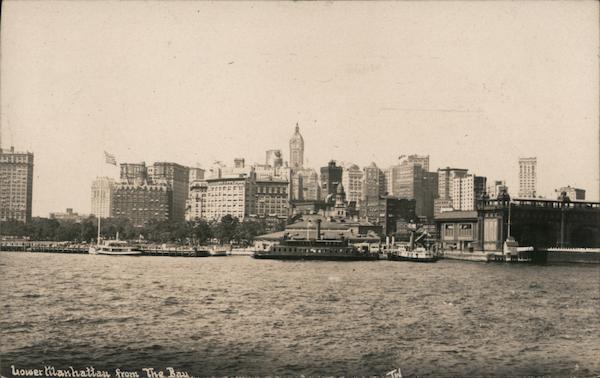 Lower Manhattan from The Bay New York Thaddeus Wilkerson