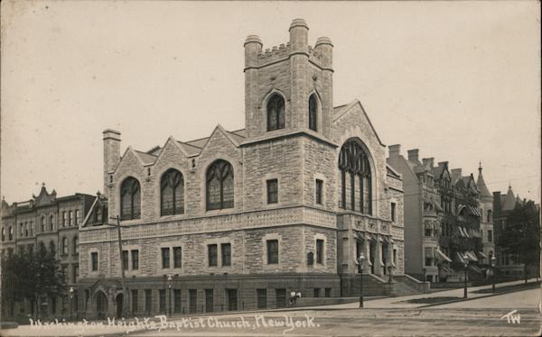 Washington Heights Baptist Church, West Harlem New York City