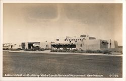 Administration Building, White Sands Postcard