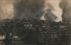 View of Fire Postcard