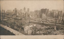 San Francisco Earthquake 1906 Postcard