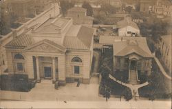 Buildings and Houses after Earthquake Postcard