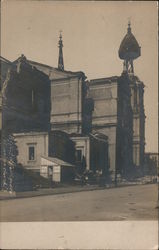 Ruins of St Dominick's Church Postcard