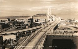 San Francisco-Oakland Bay Bridge Postcard