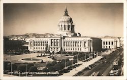City Hall, Civic Center Postcard
